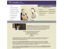 Tablet Screenshot of djvassociates.com